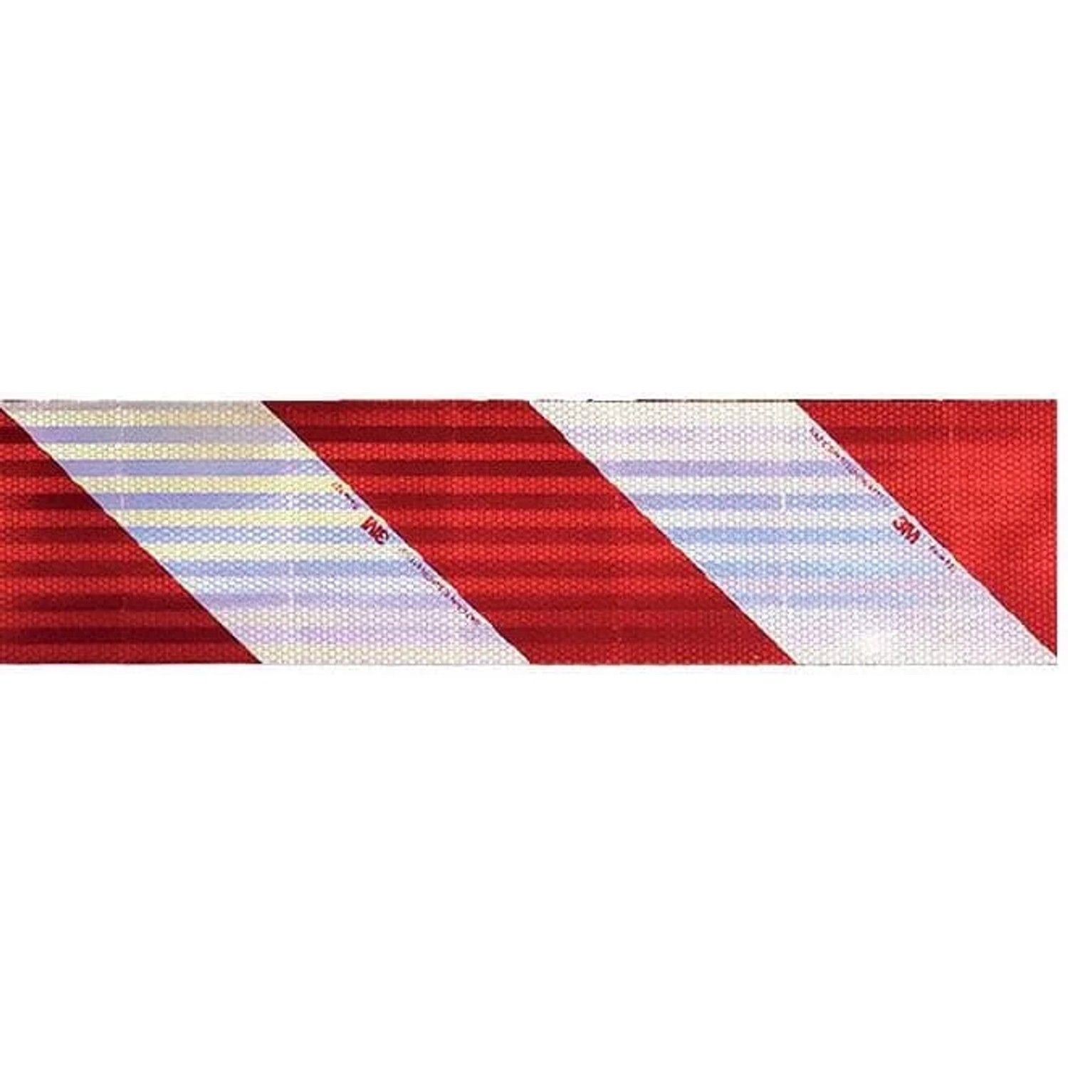 Magnetische UvV Kfz-Warnmarkierung, rot/weiß, für Baustellenfahrzeuge.